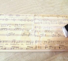 repurposed junk love sign, crafts, decoupage, repurposing upcycling, seasonal holiday decor, valentines day ideas