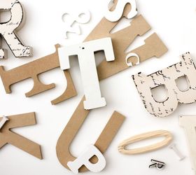 faux letterpress printing block diy art, crafts, wall decor