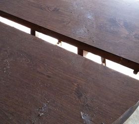 large clock made from a table top, diy, painted furniture, repurposing upcycling, wall decor