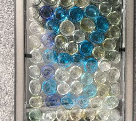 inexpensive glass gem sun catcher, crafts, home decor, repurposing upcycling