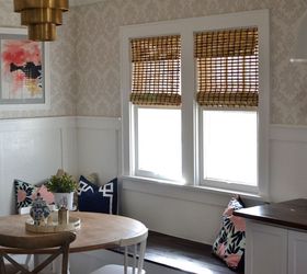 how i built a built in bench, dining room ideas, painted furniture, woodworking projects