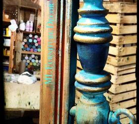 antique vanity refinishing a 35 garage sale find, chalk paint, painted furniture, Mirror frame