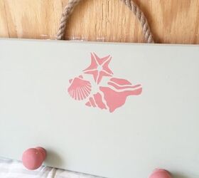 key holder with coastal flair, chalk paint, crafts, organizing, wall decor