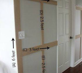 diy board and batten coat rack wall, foyer, organizing, wall decor