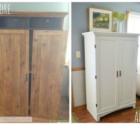 diy home office makeover, chalkboard paint, home office, painted furniture