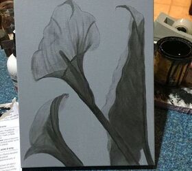 x ray stained art on canvas, crafts, wall decor