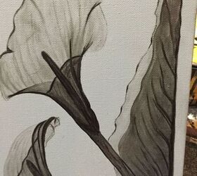 x ray stained art on canvas, crafts, wall decor