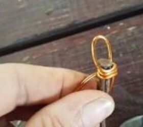 recycling rusty nails, crafts