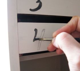 how to emboss furniture or anything with stencils, how to, painted furniture