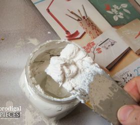 how to emboss furniture or anything with stencils, how to, painted furniture