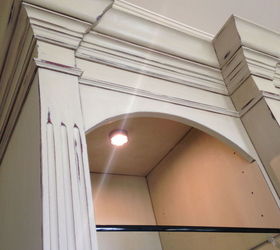 armoire gets a facelift for office of busy real estate broker, chalk paint, painted furniture