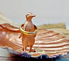 diy gorgeous scallop shell trinket dishes, crafts, repurposing upcycling