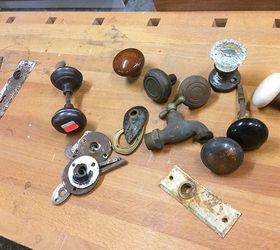 decorative coat rack from found objects, diy, foyer, organizing, repurposing upcycling, woodworking projects, A variety of inexpensive items can be used