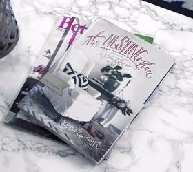 diy faux marble coffee table makeover tutorial, painted furniture