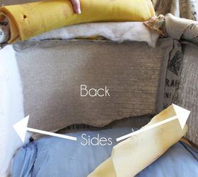 french provincial chair makeover, chalk paint, painted furniture, reupholster