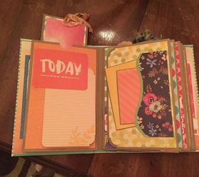 a look at my first paper bag journal, crafts, how to