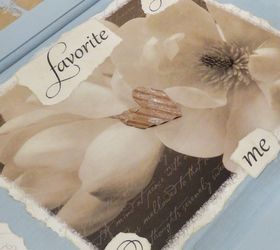 repurposed cabinet doors, chalk paint, crafts, decoupage, doors, repurposing upcycling, wall decor