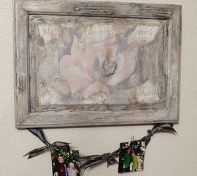 repurposed cabinet doors, chalk paint, crafts, decoupage, doors, repurposing upcycling, wall decor