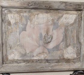 repurposed cabinet doors, chalk paint, crafts, decoupage, doors, repurposing upcycling, wall decor