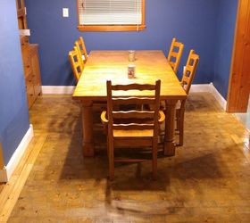 i made an end grain wood floor from scratch and saved myself 4000, dining room ideas, diy, flooring, hardwood floors, woodworking projects