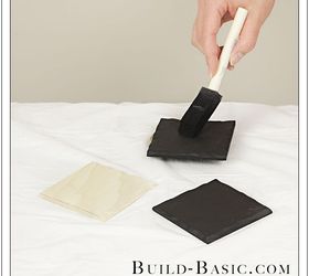 diy faux slate coasters valentinesday, chalkboard paint, crafts, seasonal holiday decor, valentines day ideas