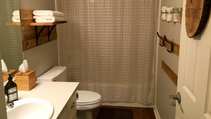 Outhouse Themed Bathroom | Hometalk