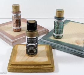 easy diy wood plaque picture frames, crafts, decoupage, how to