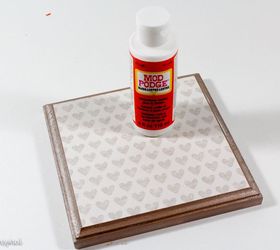 easy diy wood plaque picture frames, crafts, decoupage, how to