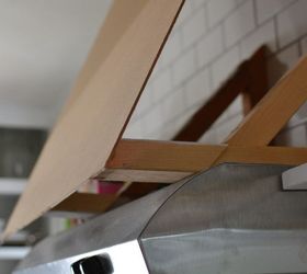 how i built a range hood cover, diy, kitchen design, woodworking projects