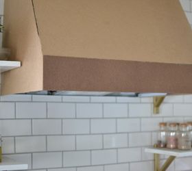 how i built a range hood cover, diy, kitchen design, woodworking projects