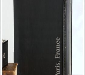 chalk painted vintage suitcases, chalk paint, repurposing upcycling