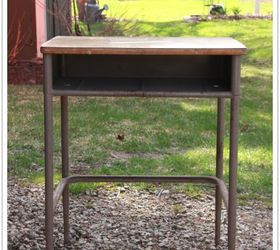 union jack school desk, painted furniture