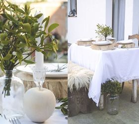 winter inspired table setting, home decor, seasonal holiday decor
