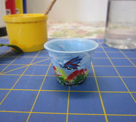 doctor visit to re purposed pill cup project, crafts, repurposing upcycling