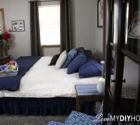 master bedroom before after love my diy home, bedroom ideas, diy, home decor