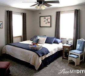 master bedroom before after love my diy home, bedroom ideas, diy, home decor