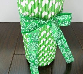 st patricks day easy vase home decor project, crafts, seasonal holiday decor