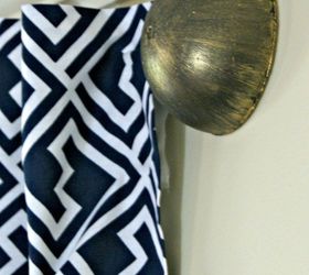 cheapest diy curtain rods ever finials too, reupholster, window treatments, windows