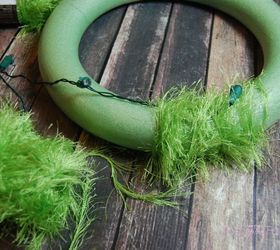 light up easter egg wreath, crafts, easter decorations, seasonal holiday decor, wreaths