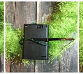 light up easter egg wreath, crafts, easter decorations, seasonal holiday decor, wreaths