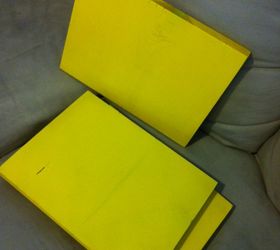 lazygirldiy almost free art using found items, crafts, wall decor, Choose any color you like