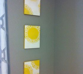 lazygirldiy almost free art using found items, crafts, wall decor, Ta Da LazyGirlDIY art