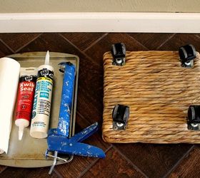 the lazy girl s secret to caulking baseboards, diy, wall decor