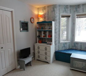 office craft room makeover, chalk paint, craft rooms, diy, painted furniture, repurposing upcycling, woodworking projects