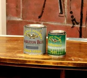bruised and battered turned blue and beautiful dresser makeover, chalk paint, painted furniture