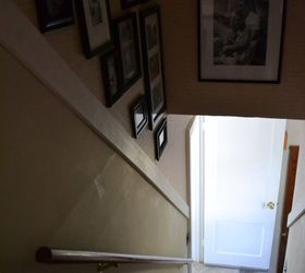 how i added faux board and batten to our stairwell, diy, flooring, foyer, home maintenance repairs, stairs