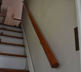 how i added faux board and batten to our stairwell, diy, flooring, foyer, home maintenance repairs, stairs