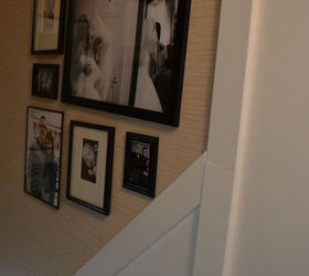 how i added faux board and batten to our stairwell, diy, flooring, foyer, home maintenance repairs, stairs