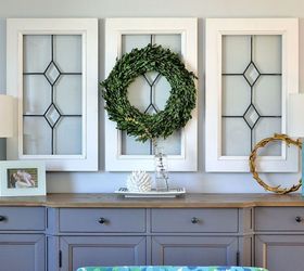 diy vintage inspired window panes