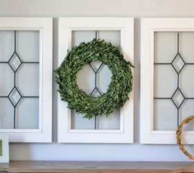 diy vintage inspired window panes